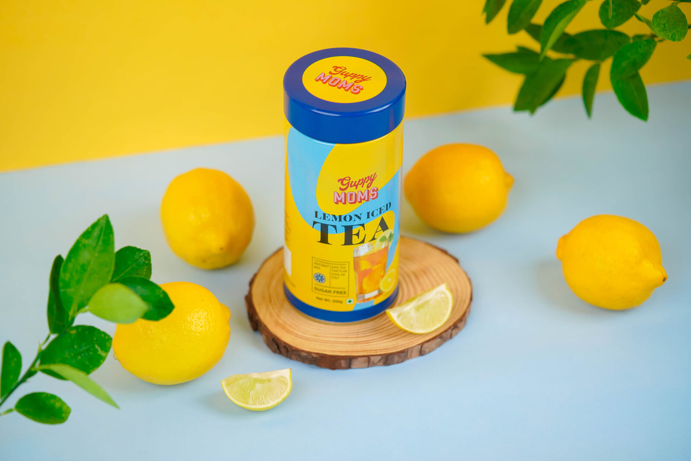 lemon iced tea banner